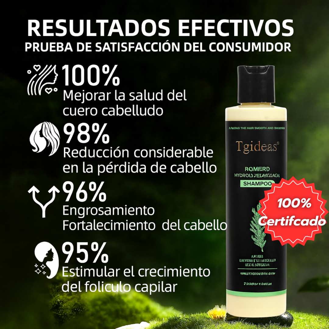 Champú Tgideas Profesional – Repara, Fortalece y Engrosa desde la Raíz