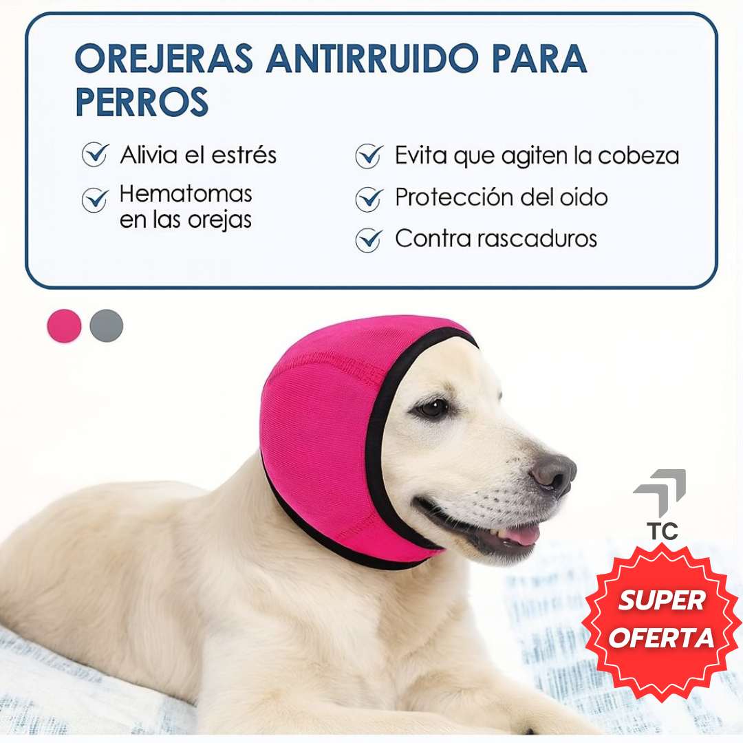 SilencePet™ - Orejeras Calmantes para Estrés y Ruidos Fuertes