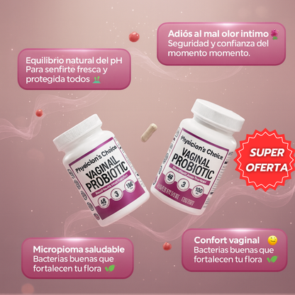 Oferta 2x1 Physician's CHOICE: Tu Aliado Diario para la Frescura Íntima y Equilibrio Femenino