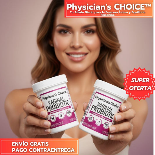Oferta 2x1 Physician's CHOICE: Tu Aliado Diario para la Frescura Íntima y Equilibrio Femenino