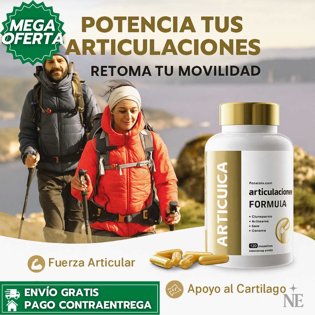 FUNRICH ™- Suplemento Natural para Articulaciones Fuertes y Sin Dolor