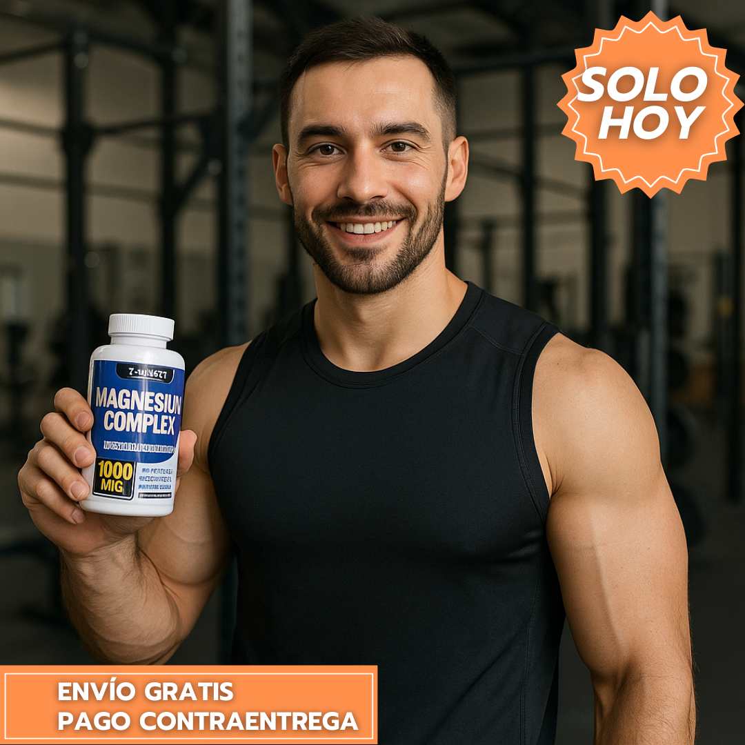 Magnesium Complex™: Magnesio Multifuente para Músculos, Huesos y Descanso Profundo