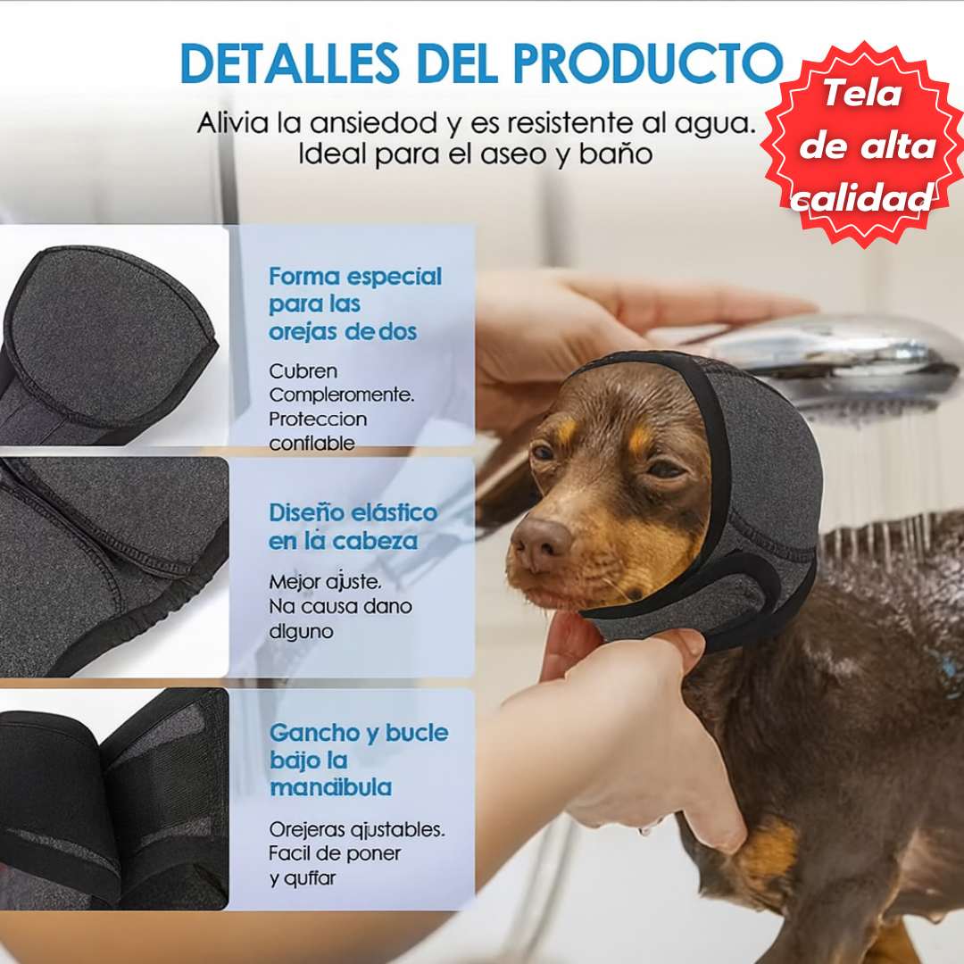 SilencePet™ - Orejeras  Calmantes para Estrés y Ruidos Fuertes