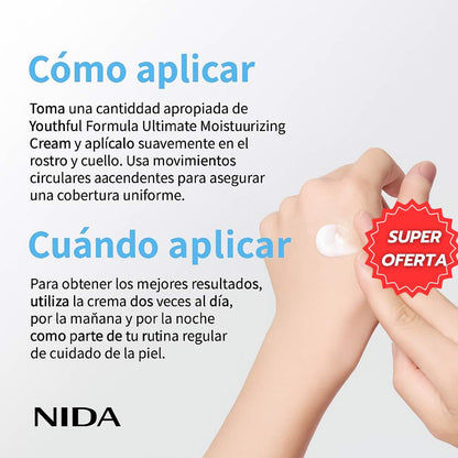 Crema Hidratante Nida Youthful Formula Ultimate A1™