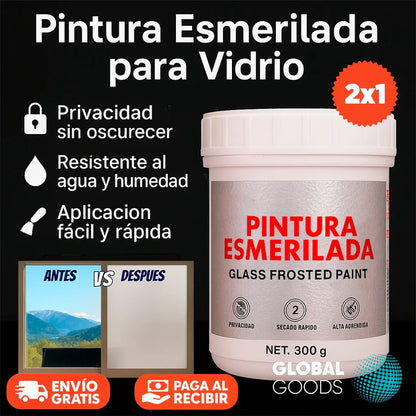 Pintura Americana Glass Pro 300g + Brocha | Pack 2 Unidades