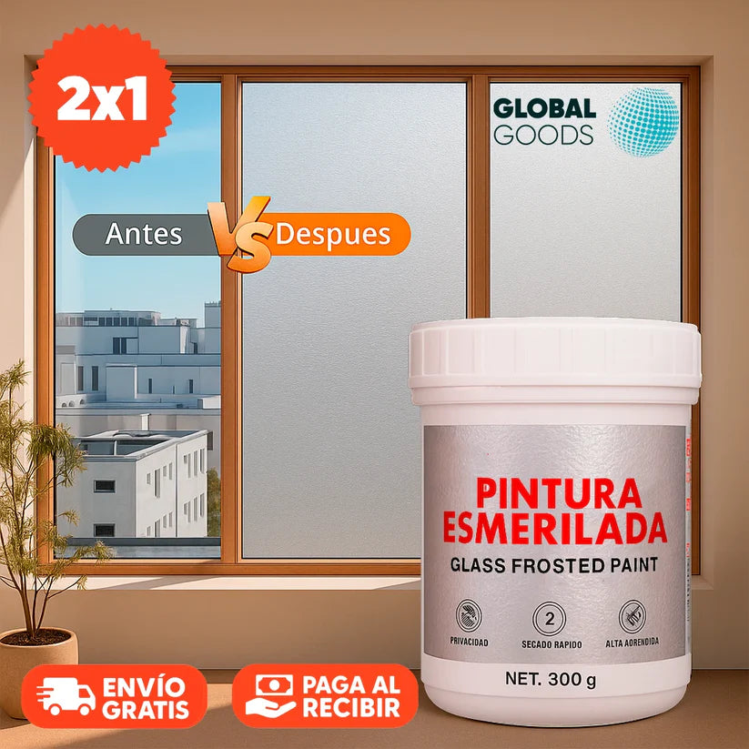 Pintura Americana Glass Pro 300g + Brocha | Pack 2 Unidades