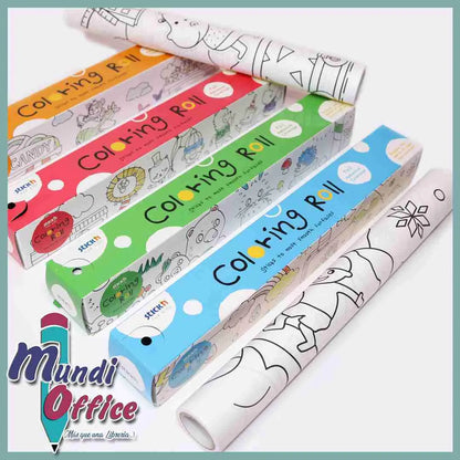 COLOR DRAW™ ROLLO DE PAPEL PARA COLOREAR